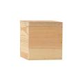 4" x 4" Small Square Wooden Box