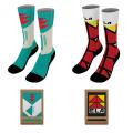 19" Dye-Sublimated Socks (Pair) with Trifold Packaging
