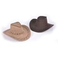 Suede cowboy hat - Printed
